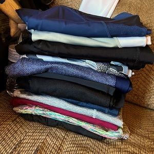 13 pairs of legging sz from Lg-XL gently 40 all averages 3..07 a pair
